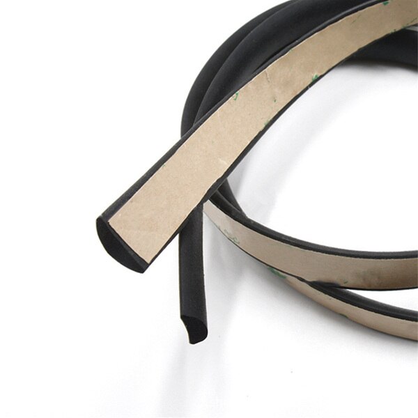 5 Meter Waterproof Rubber Sealing Strips Trim for Auto Car Front Rear Windshield Sunroof Triangular Window Edge