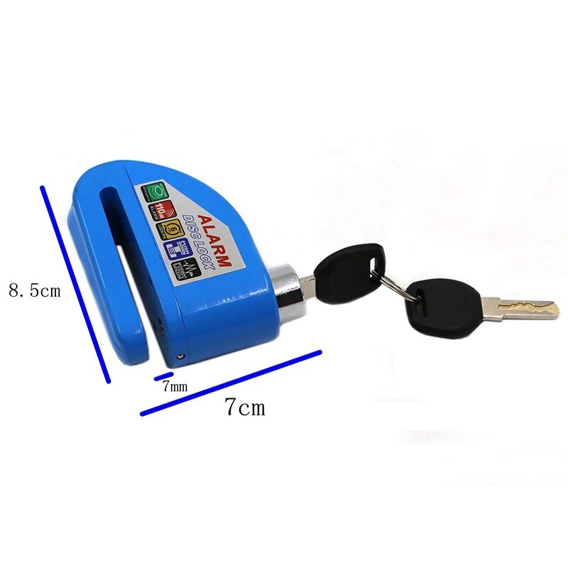 Moto hulajnoga kłódka bezpieczeństwo wodoodporny krążęk hamulcowy robić motocykla kłódka motocross Zamek