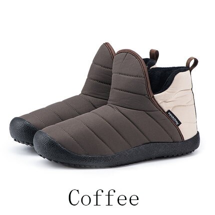 Naturehike Outdoor Camping Winter Warme Schoenen Winddicht Pluche Schoenen Indoor Katoen Schoenen Voor Camping Picknick Vrouwen Man NH20FS046: Coffee(38  39)