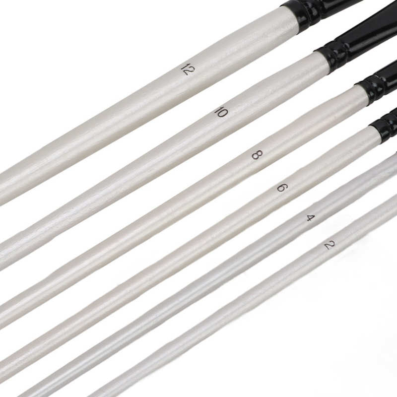 Stylo de peinture artistique, brosse en Nylon confortable pour débutant et pour peinture acrylique pour peinture à l&#39;huile