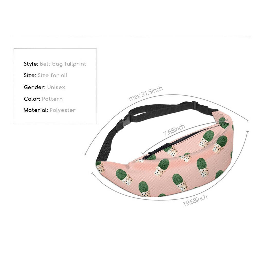 Moda Feminina Menina Bolsa de Viagem Hip Bum Saco Da Cintura bloco de Fanny Correia Bag Mini Bolsa: 5