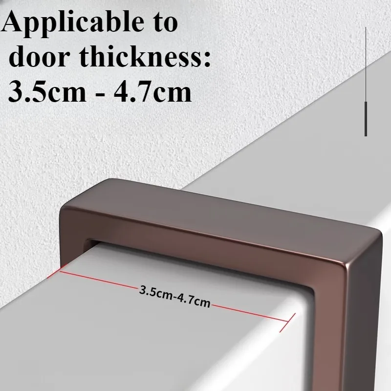 1 STÜCK Über Tür Metall Aufhänger Halterung 7 Haken Handtuch Hütte Mantel Haken Eisen Haken Hängende Lagerung Gestell Overdoor Organizer Zubehör