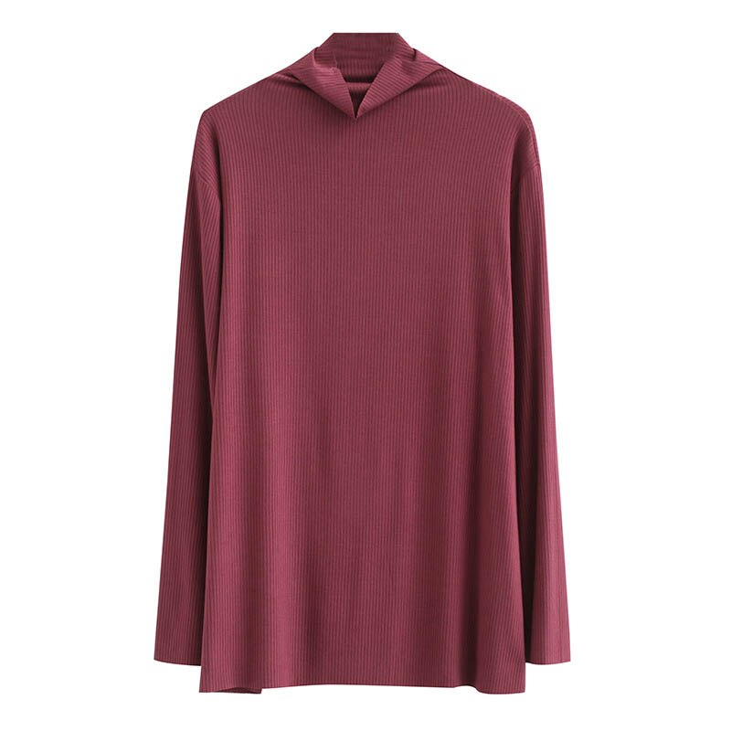 150Kg Plus Size Vrouwen Lente Herfst Coltrui Gebreide Basis Overhemd Buste 150Cm 6XL 7XL 8XL 9XL Effen lange Mouwen Slanke Top