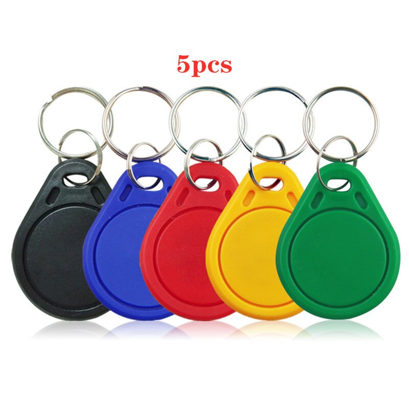 RFID Nfc Tag Changeable UID 1k Stickers with Block 0 Mutable Writable for S50 Mf1 13.56Mhz Nfc Card Clone Crack Hack: UID keyfob-5pcs
