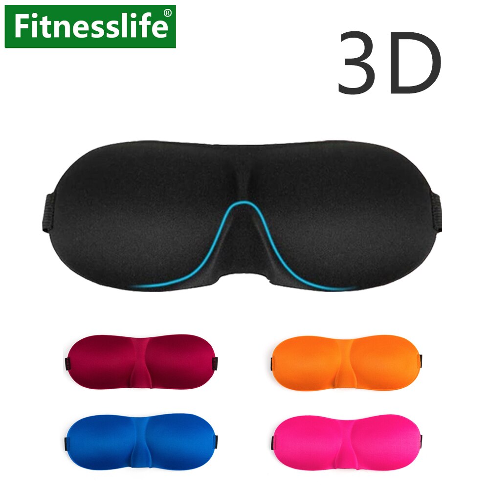 Oogmasker Slapen 3D Voor Slaap Oog Cover Shade Soft Travel Rest Eye Patch Band Blinddoeken Upgrade Voor Vrouwen Man