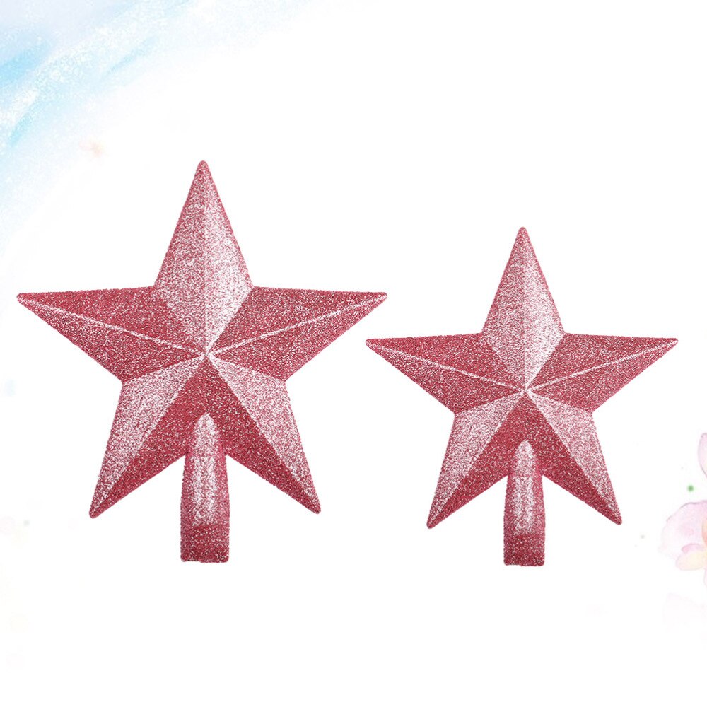 2 Stuks Roze Kerst Decoratie Voor Kantoor Hotel Party