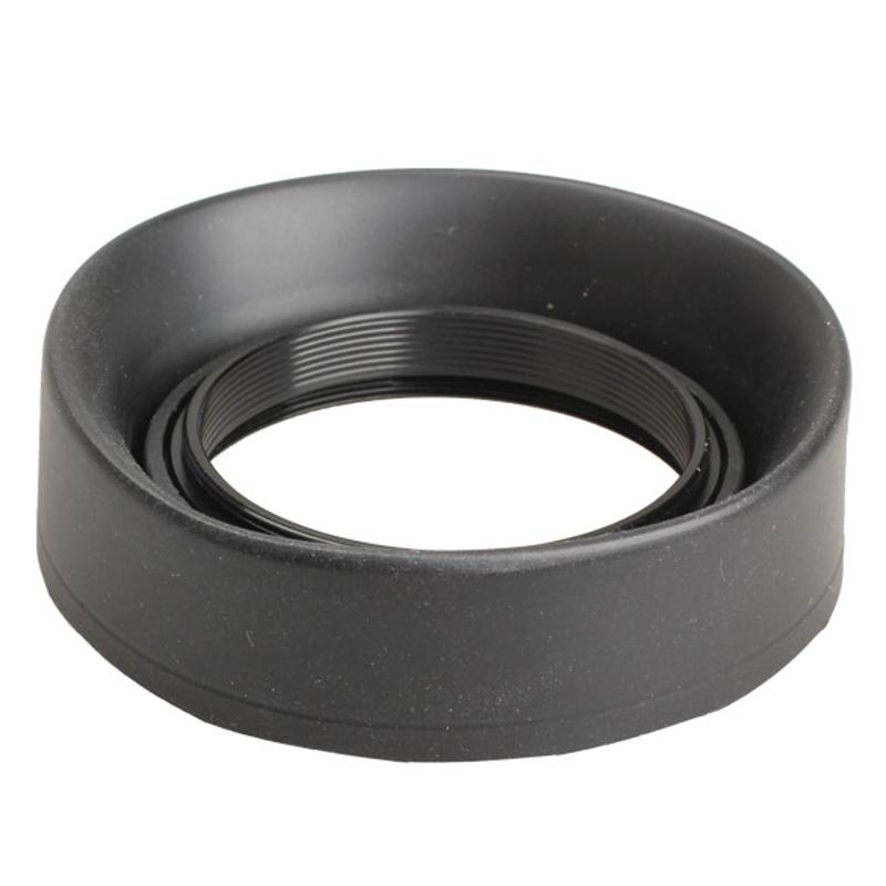 52mm Standard Universal Rubber Lens Hood for Canon Nikon Sony Camera Lens