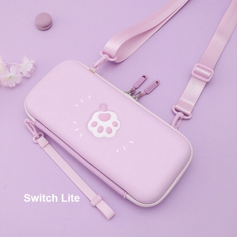 Funda rígida portátil para Nintendo Switch Lite, bolsa de almacenamiento para consola NS, accesorios de juego: Purple switch lite