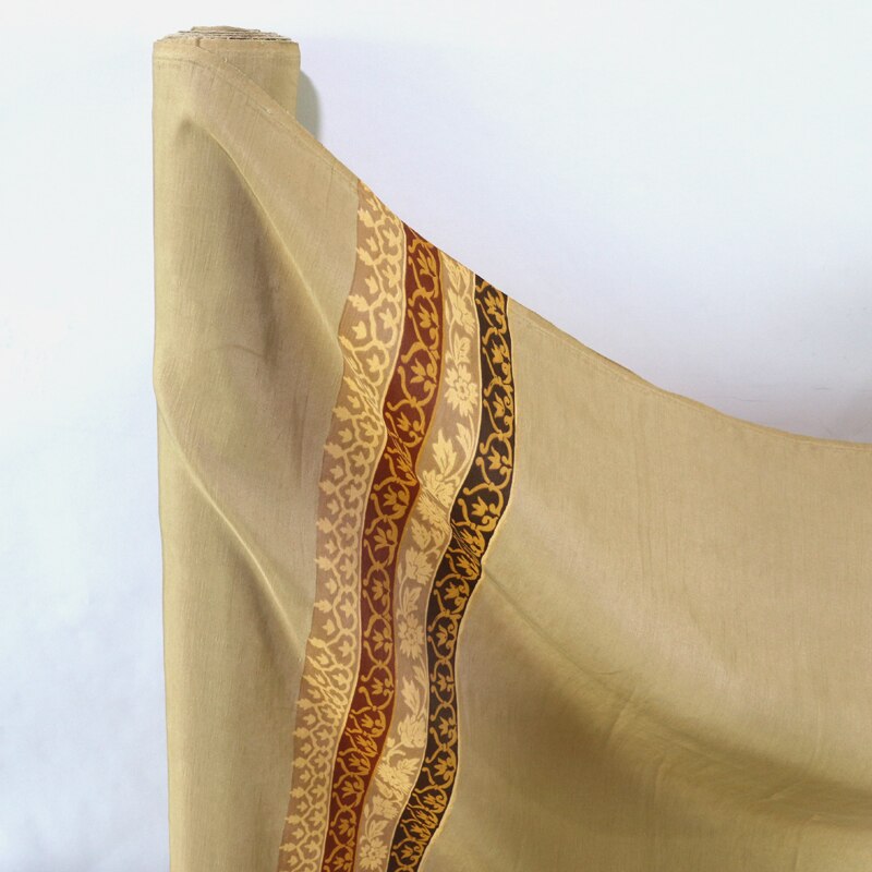 100cm*137cm Heavy Silk Flax Fabric Robe Bedding Curtain Upholstery Material