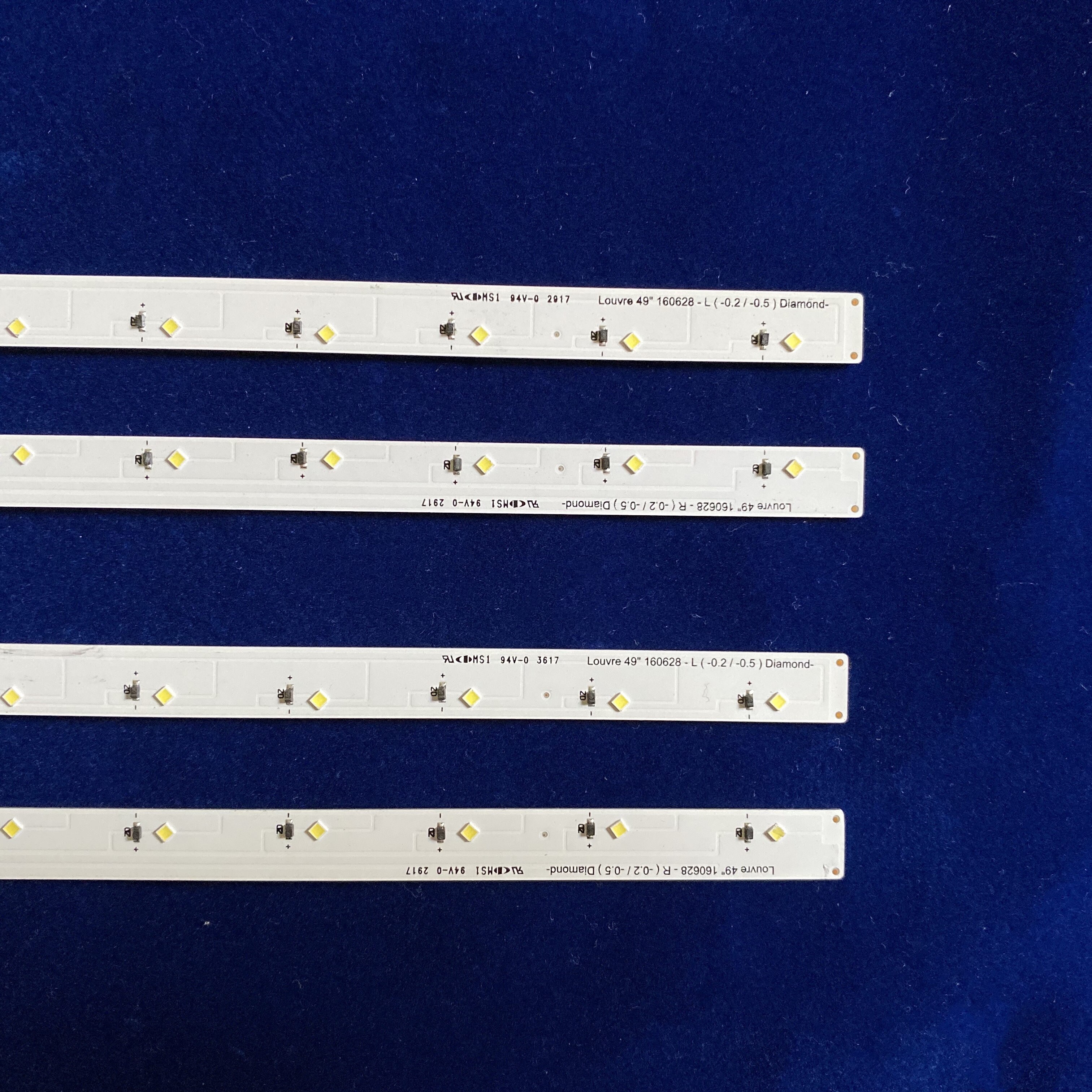 LED Backlight Lamp strip For Samsung louvre 49" Un49k5300 UE49K5100AK CY-FK049BNEV3H BN95-03721A V6LF_490DKA_LED31 490SFB 490SFA