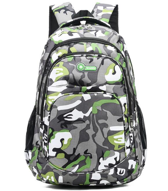 Chuwanglin Tarnung Rucksäcke Männer Für Teenager Jungen Schule tasche freundlicher Taschen Polyester Rucksack Männlichen reisetasche D80502: 3