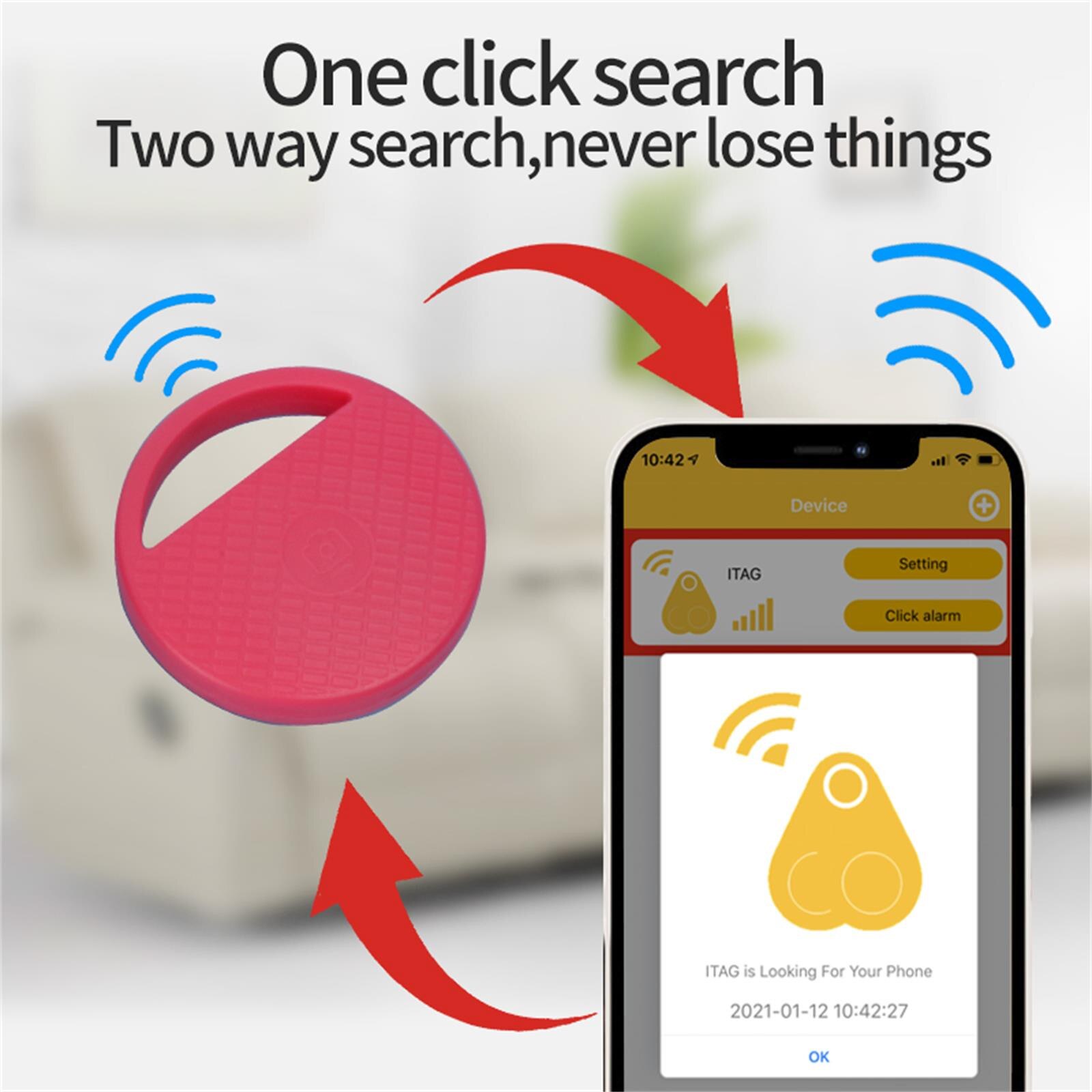 Cat Dog Mini Tracking Loss Prevention Waterproof Device Tool Pet GPS Locator Bluetooth Self Timer Loss Device GPS Positioner