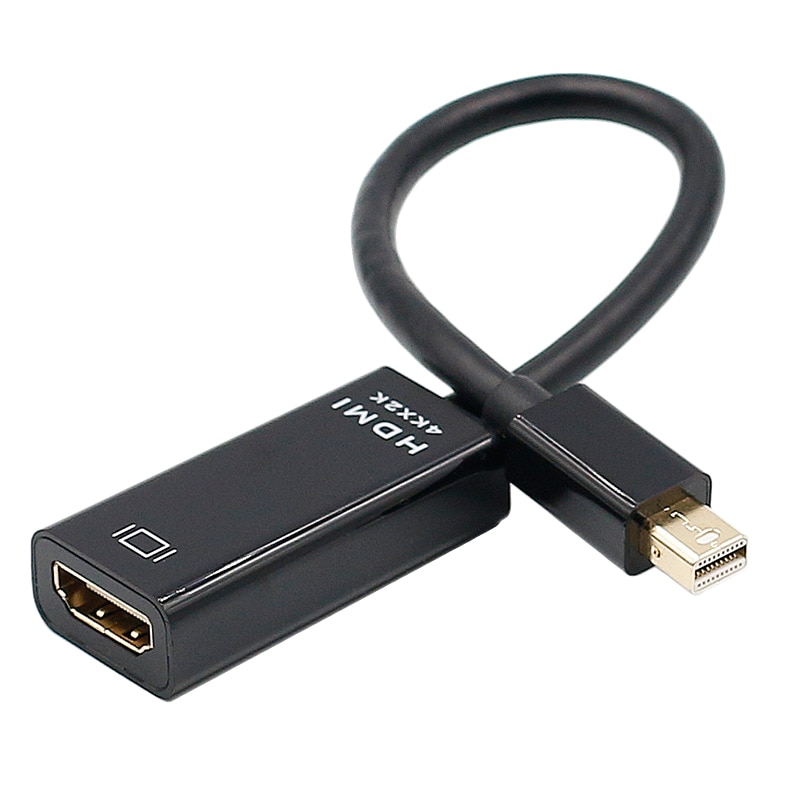 Hdmi-kompatibel Adapter Mini DP Kabel 2 hdmi-kompatibel Konverter Für MacBook Profi Luft 4K * 2K HDTV Mini DP Mini DisplayPort