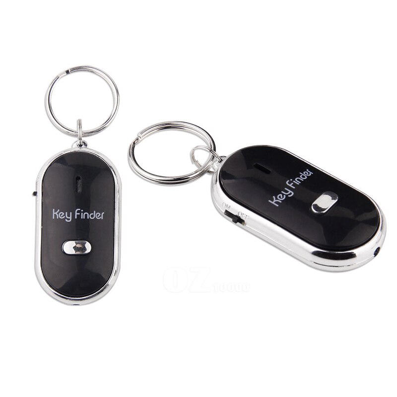 Wireless Whistle Key Finder Flash Remote Control Locator Alarm Keychain