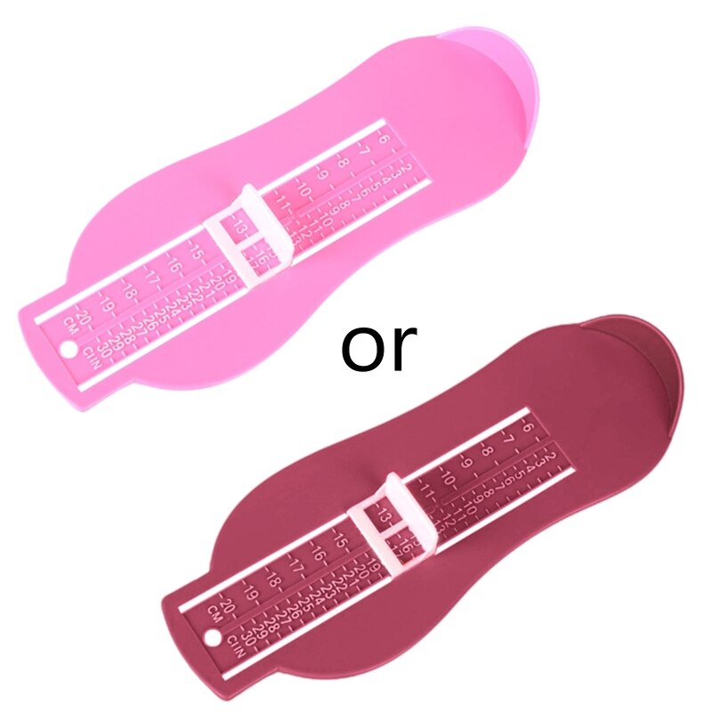 Kid Säuglings Fuß Messen Manometer Schuhe Größe Mess Lineal Gerät Kinder 6-20cm 900C