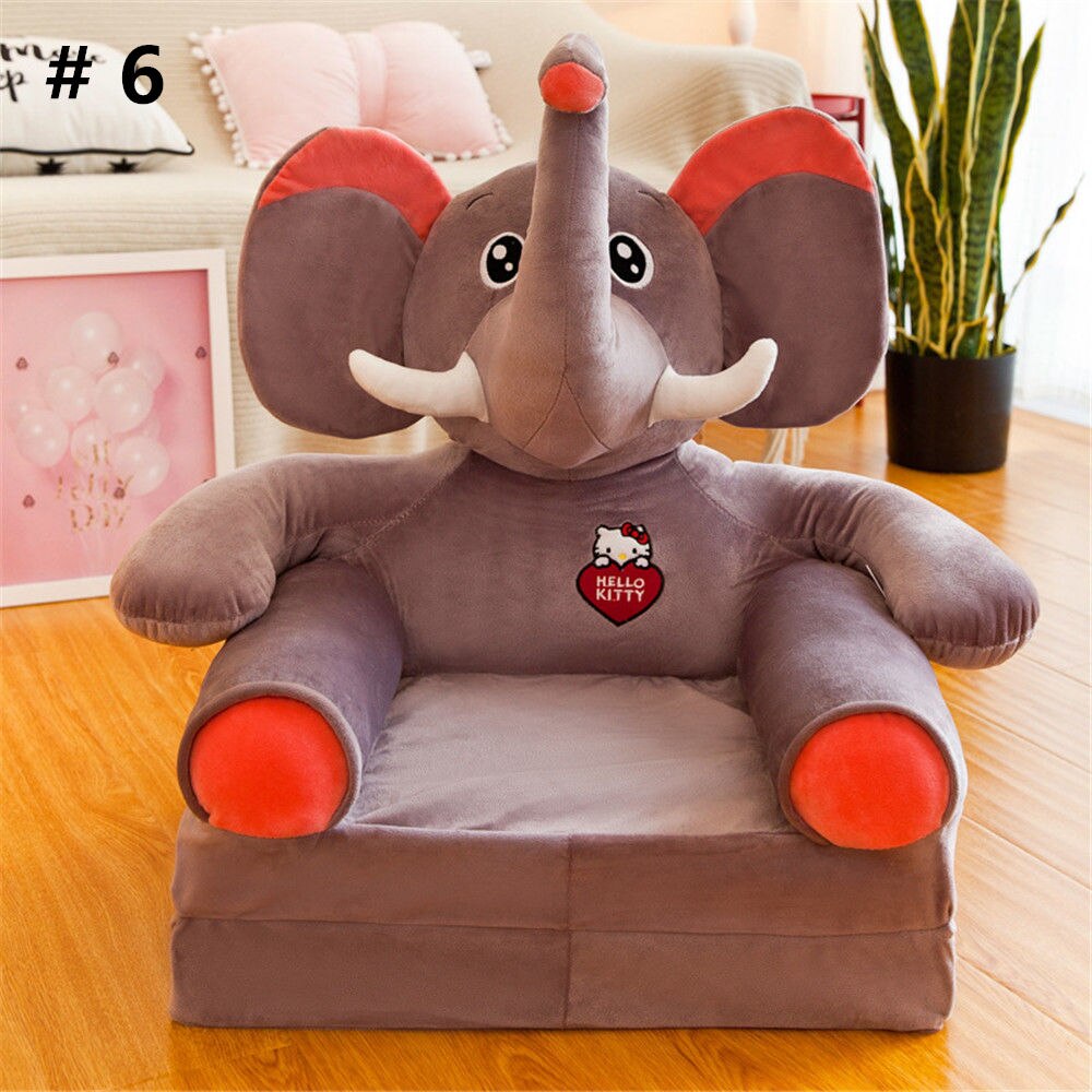 Baby Sofa Cover Geen Vullen Babyzitje multi-layer kinderen Sofa Cartoon Opvouwbare Kinderstoel Leuke Lui Persoon liggen Seat: Model 6