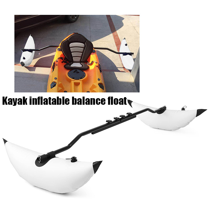 2-teiliges Kajak-Ausleger-Stabilisator, aufblasbarer Ausleger-Schwimmer, stehendes Schwimmer-Stabilisator-System-einstellen für Kanus, Fischerboote