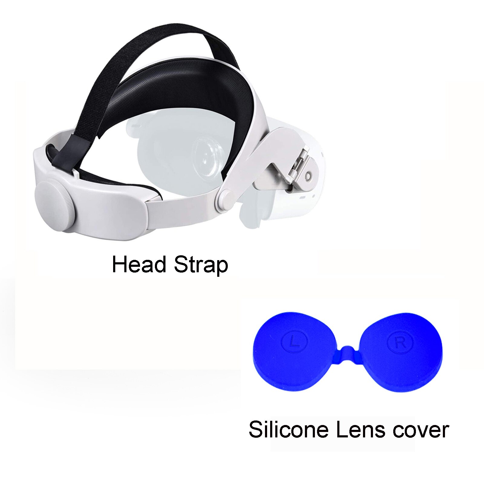 Verstellbares elite halo kopfband für oculus quest 2 – verbesserte unterstützung und reduzierter kopfdruck – komfortables touch-in-vr-zubehör: Setzen sie einen