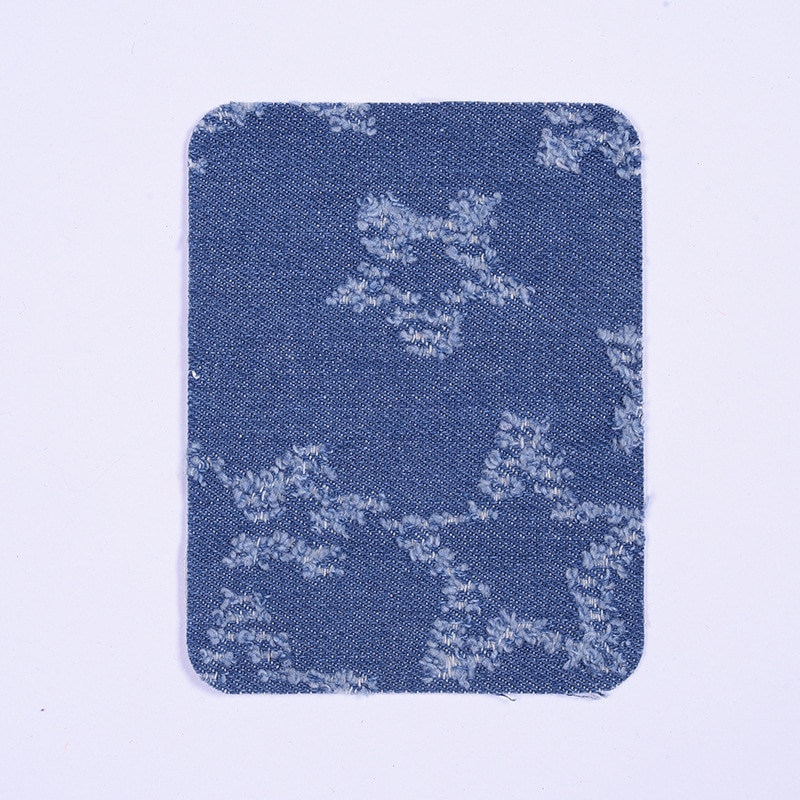 8Pcs Jeans Iron-on Patches Clothes DIY Repair Pants Knee Applique Apparel Self-adhesive Hole Repair Patch
