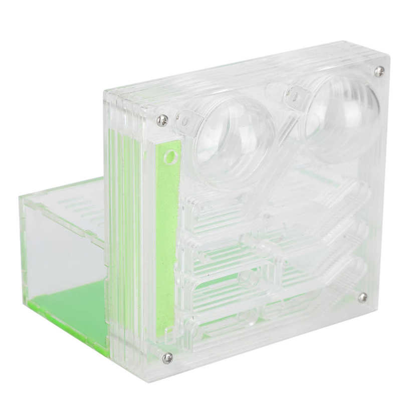 Insects Box ant farm Transparent Acrylic Ant Breeding Box Watching Feeding Moisturizing Ants Case B Type Reptiles Living Box