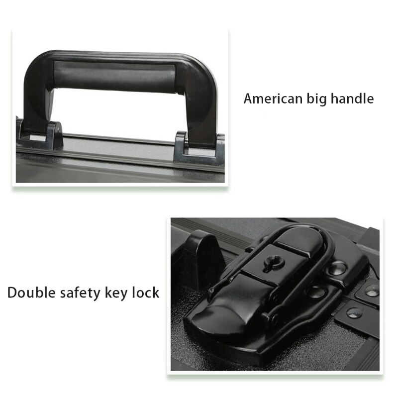 Hard Shell Storage Bag Portable Suitcase Travel Carrying Organizer Case Protective Handbag Compatible with Mavic Air 2 B03C