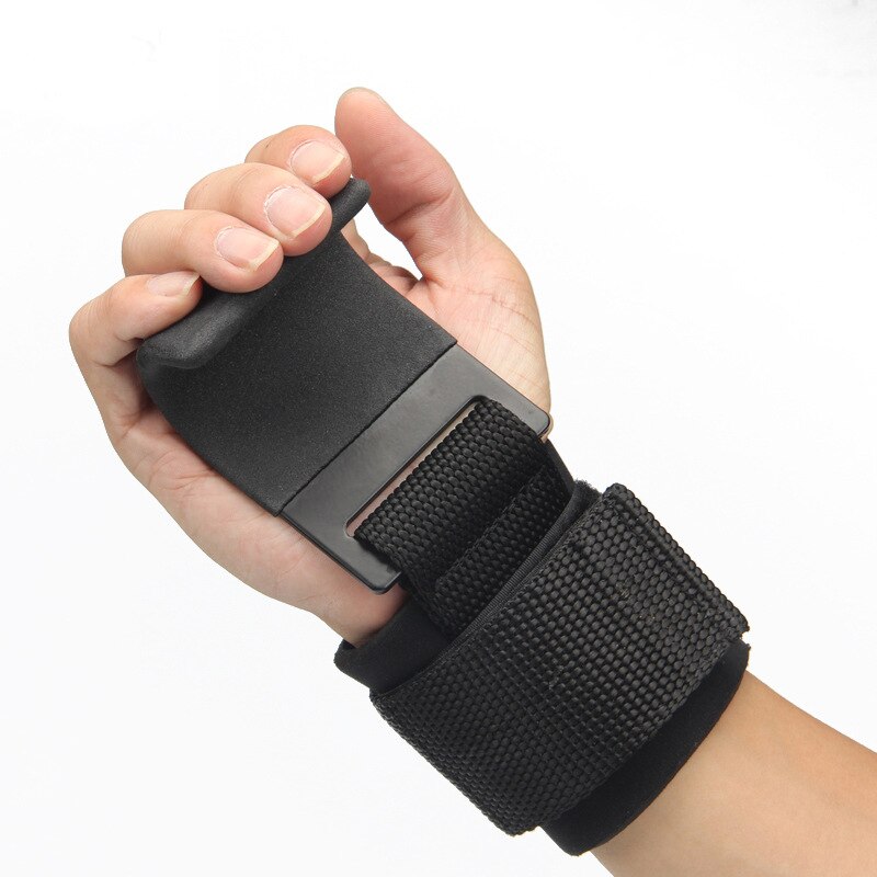 Heißer AD-Fitness Gewicht Hebe Schwere Haken Mit Neopren Pad Fitnessstudio Handgelenk wickelt Beste Energie Gewicht Heben einstellen
