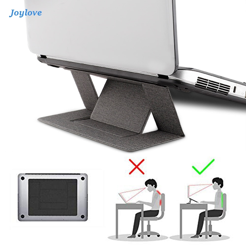 Joylove Draagbare Verstelbare Standaard Handig Pad Vouwen Beugel Functie Tablet Houder Voor Ipad Macbook Laptop