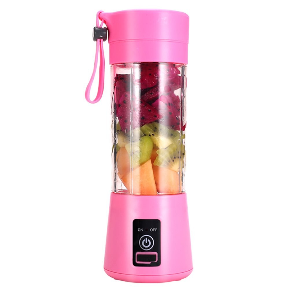 Portable Mixer USB Electric Fruit Juicer Handheld Smoothie Maker Blender Stirring Rechargeable Mini Food Processor Juice Cup