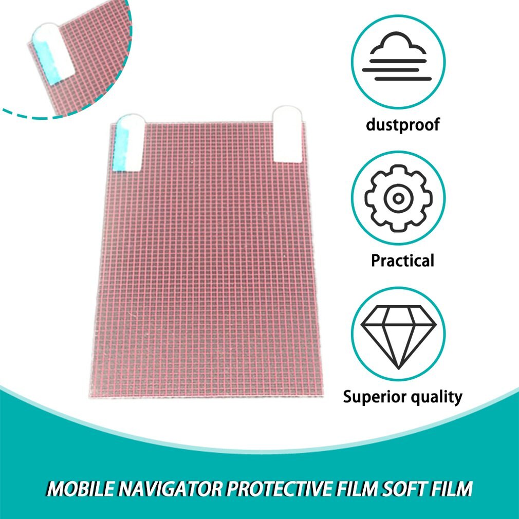 5/6/7/8/9/10'' Inch Universal HD Clear/Anti-Glare Matte LCD Screen Protector Protective Grid films for Phone Tablet GPS MID