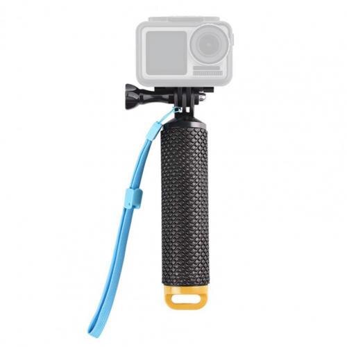 Portable Handheld Gimbal Stabilizer Surfing Diving Underwater Buoyancy Selfie Stick Rod for DJI Osmo Action Camera: Yellow