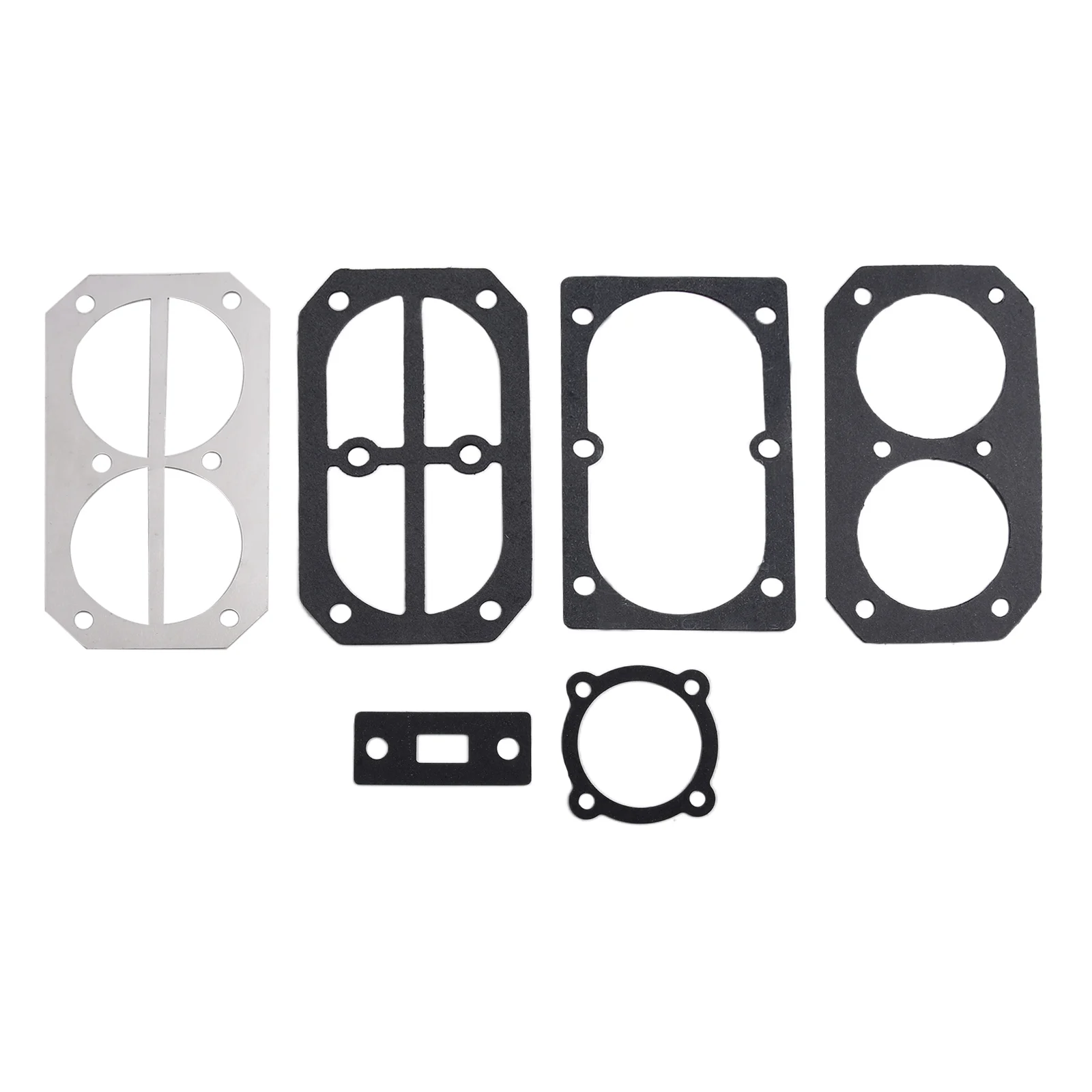 6pcs/set Air Compressor Cylinder Head Base Valve Plate Gaskets Washers For 2070 Type Air Compressor Pneumatic Parts