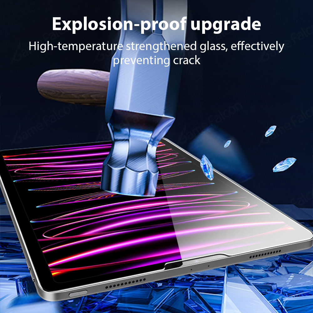 Vidrio templado para iPad 10. a 9 a generación A16 Pro 12,9 11 13 2025 Protector de pantalla para ipad Air 4 5 Mini 6 7 7 a 8 a 10,2 película
