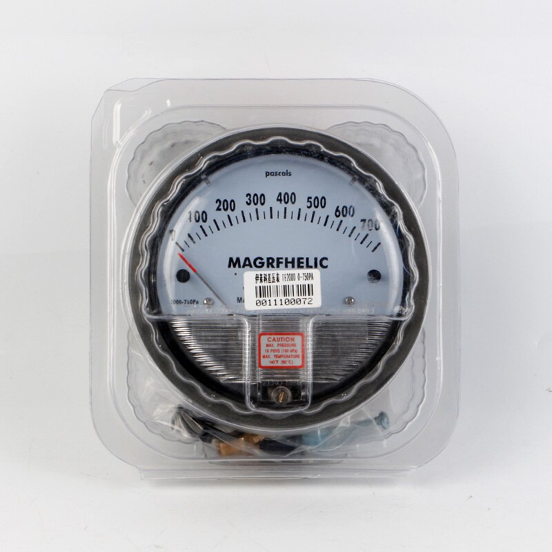 TE2000 0-750pa Micro Differential Pressure Gauge High