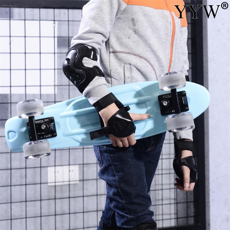 Clignotant planche à roulettes simple Kicktail Penny Mini Cruiser Rocker 4 roues adolescent adulte trottoir patinage rue filles planche à roulettes