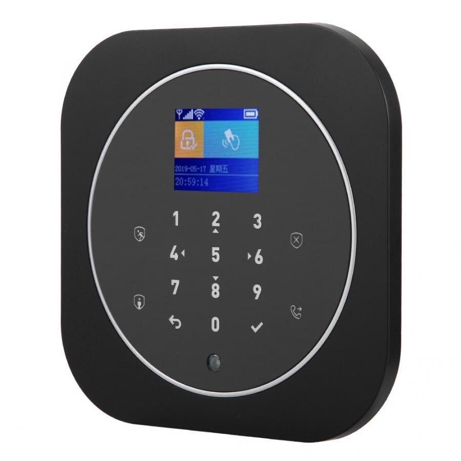Alarm System Kits 1.8in TFT WIFI GSM Wireless Home Security Alarm APP Remote Control for Google Home 100-240V