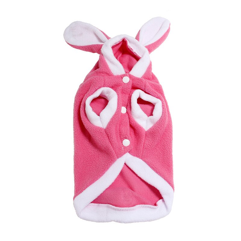 Vêtements pour petits chiens lapin | Vêtements pour petits chiens, lapin, vêtements à capuche, bouledogue français, Chihuahua, veste pour chiot chat, Style tendance, vêtements pour chiens: Rose / XL