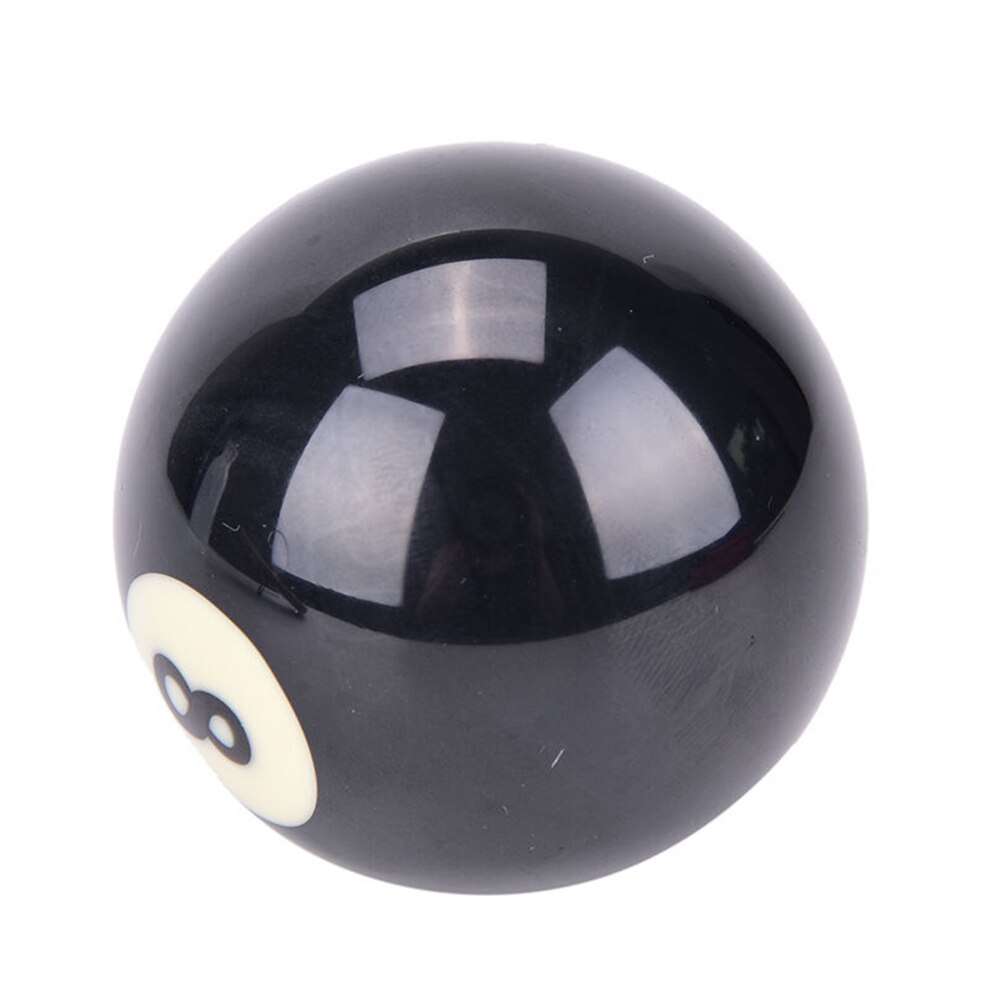 Taco de repuesto para número 8, bola de billar, accesorios para principiantes, herramienta duradera de entrenamiento, mesa de billar estándar Normal, resina negra para interiores