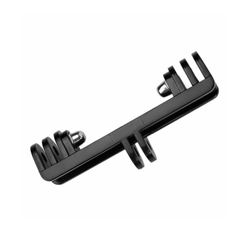 Vite connettore ponte doppia staffa per Gopro hero 10 9 8 7 6 5 4 3 + XiaoMi Yi SJ4000 SJ5000 SJ6000 supporto per Selfie supporto Flash: Only Bracket