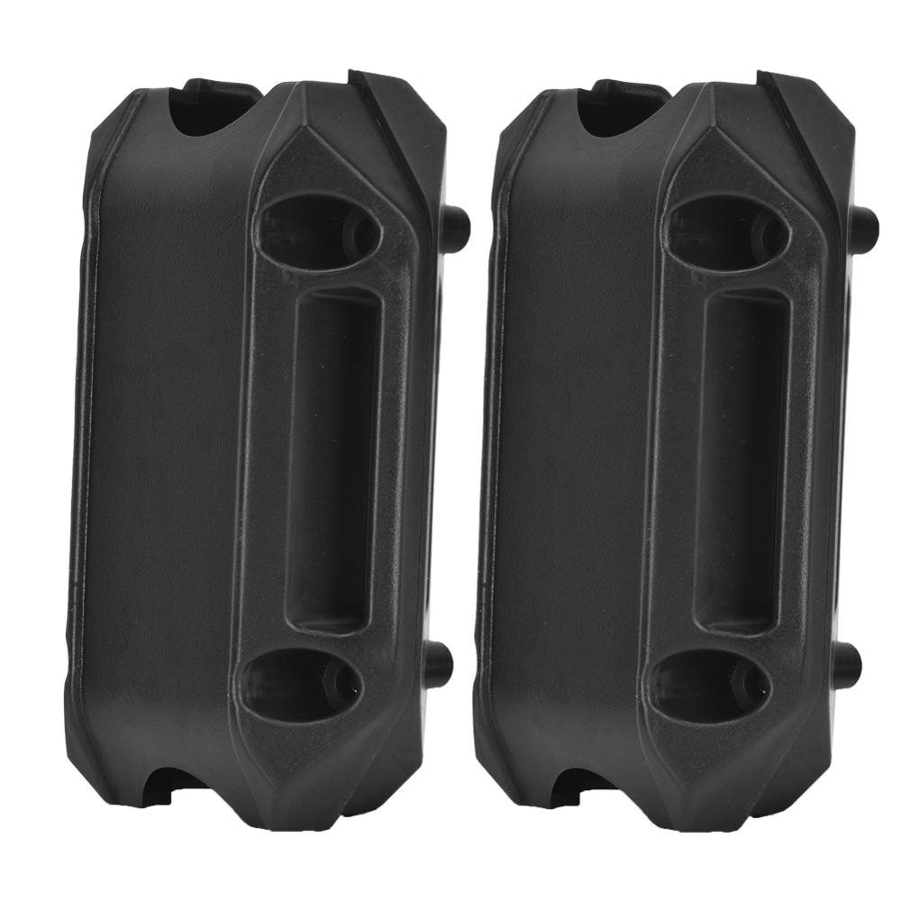 2 sett（ 8 stk ) 25mm motorsykkel kollisjonsstang støtfanger motorvernbeskyttelse til bmw  f800gs f700gs f650gs svart