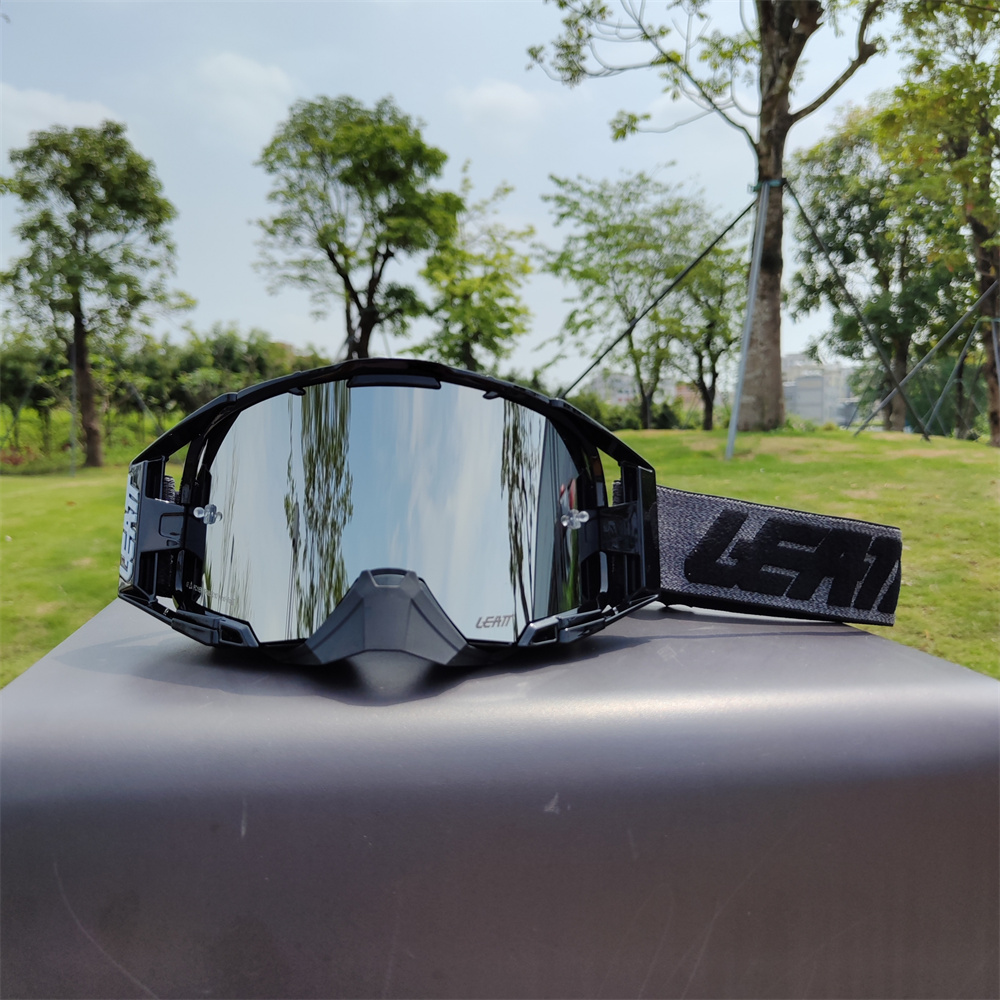 LEATT Velocity 6.5 Motocross Goggles Double Layers Anti Fog Motorcycle Goggle Outdoor Sport Skiing Glasses MTB Downhill Eyewear