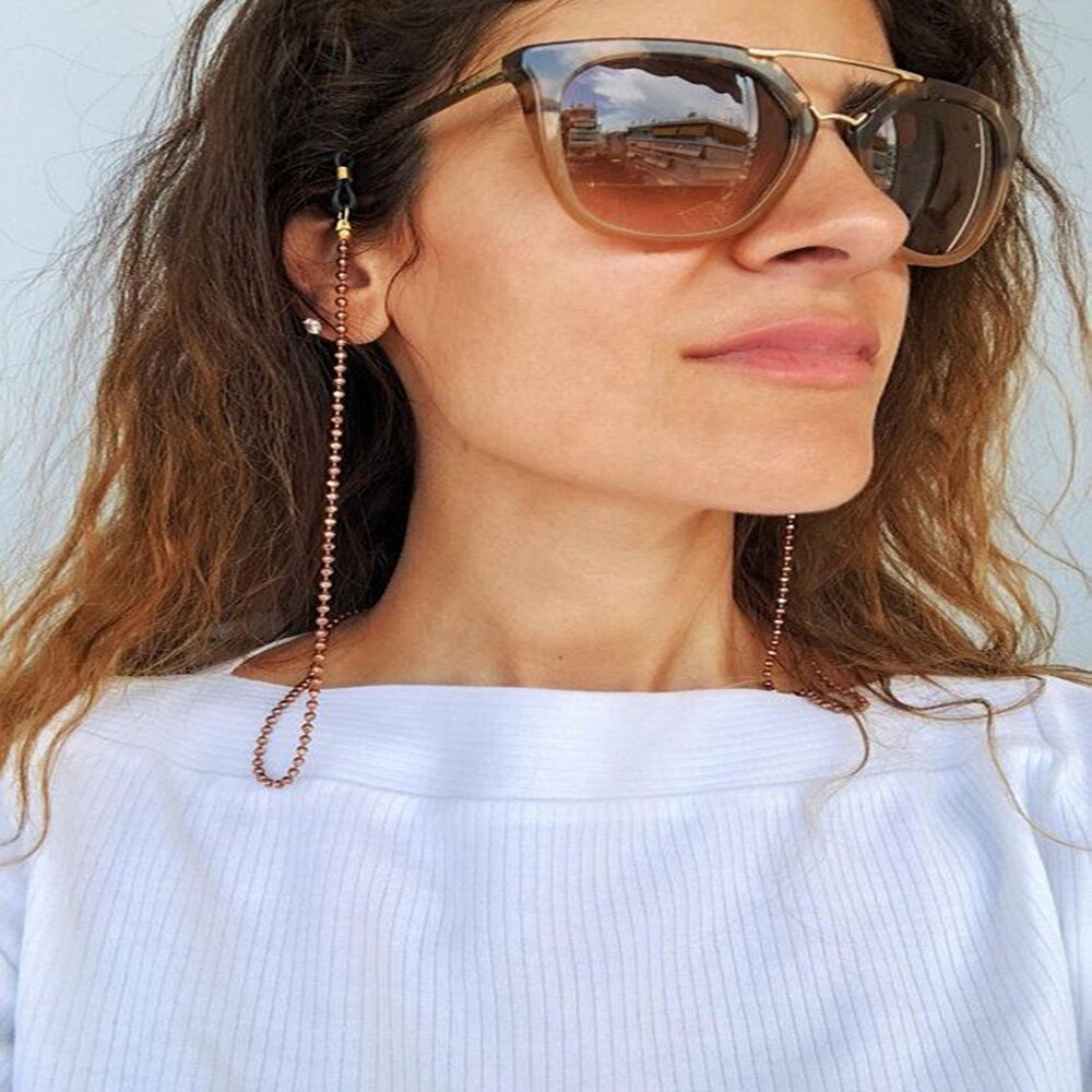 20 Soorten Leesbril Opknoping Ketting Zonnebril Bril Frame Neck Strap Bril Antislip Metalen Ketting