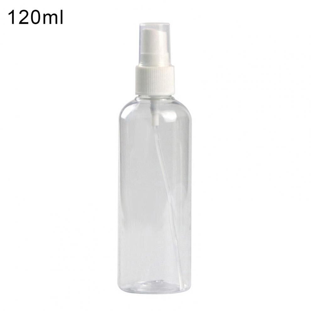 5~200ml Mini Travel Plastic Empty Bottle Portable Handwashing Transparent Spray Atomizer Refillable Bottles: DARK GRAY