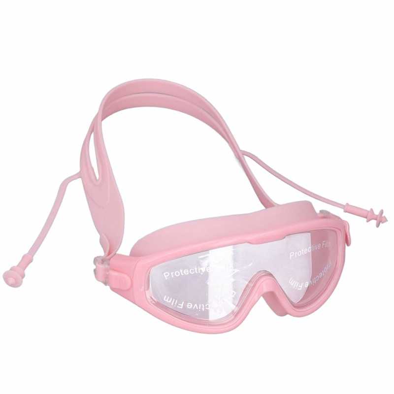 Large Frame Swim Goggles Swimming Goggles Break Resistant for Woman for Competition