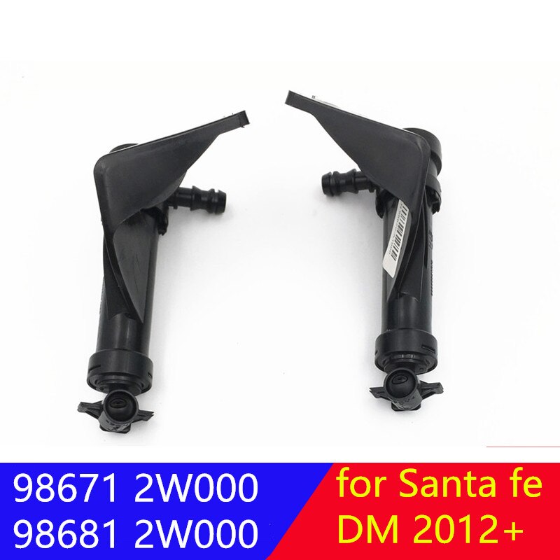 Koplamp Water Sproeikop Washer Jet Actuator Voor Hyundai Santa Fe Dm + 986712W000 986812W000