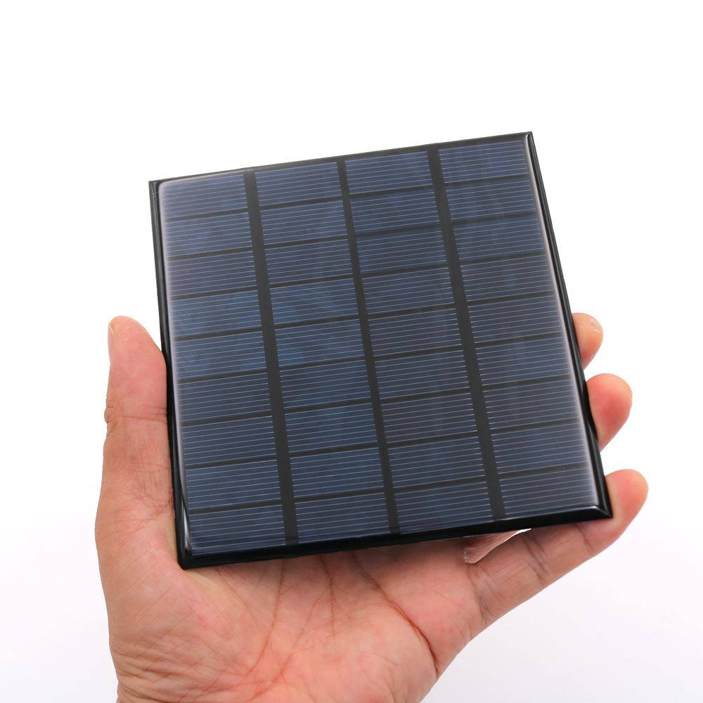 Mini Solar Panel DIY For Light Cell Phone Toys Chargers Portable D I Y Education 9V 2Watts 2 W Solar Cells