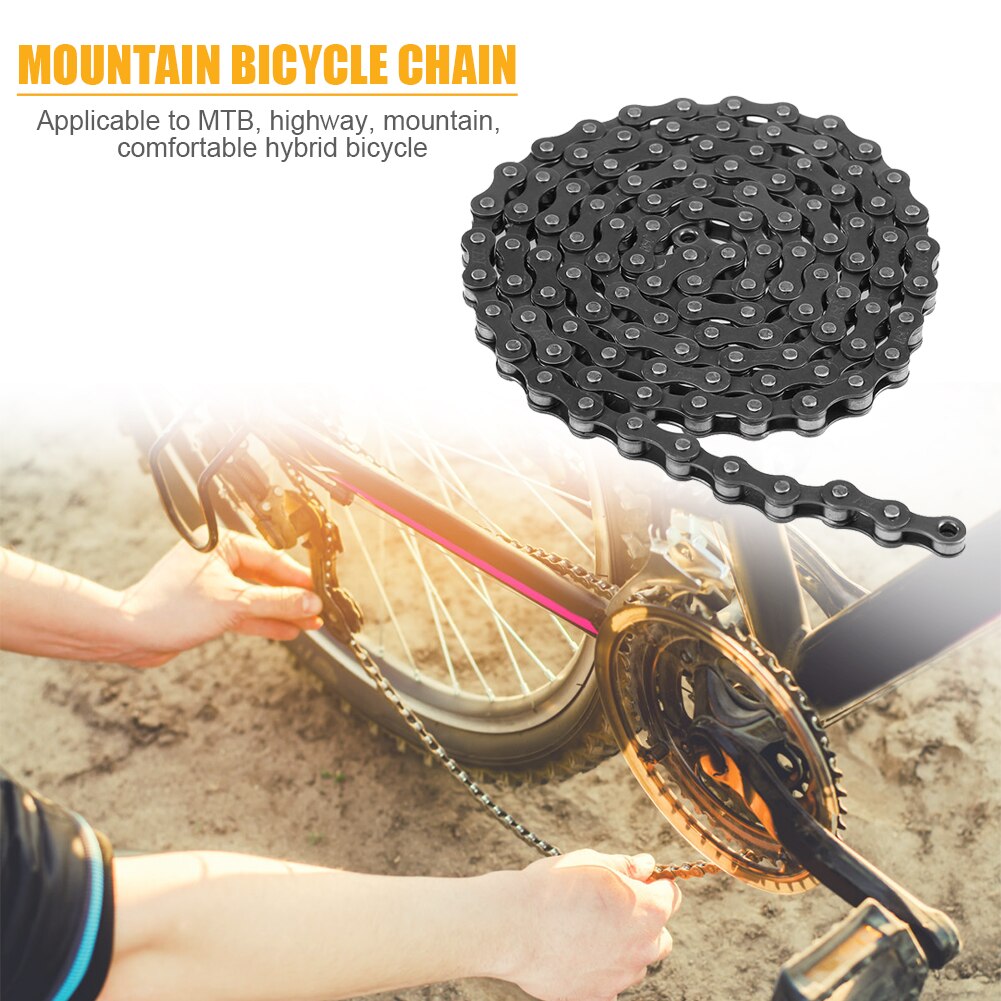 102 Link Bicycle Chain MTB Mountain Bike Electric Vehicle Replacement Link Chain Cycling Accessories