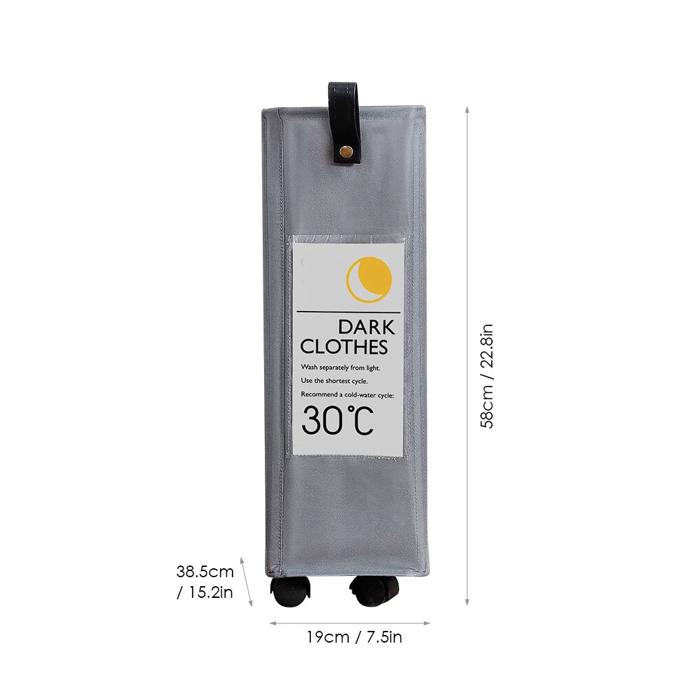 Foldable Dirty Laundry Basket Organizer with Wheels Handle Collapsible Home Laundry Hamper Sorter Laundry Baskets Large Folding: type 2