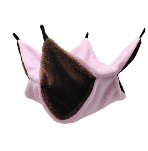 Rotte hængekøje kæledyr bur hængekøje hængekøje marsvin lur sæk hamster chinchilla gemmested varm hængekøje til små dyr: C7967- stk