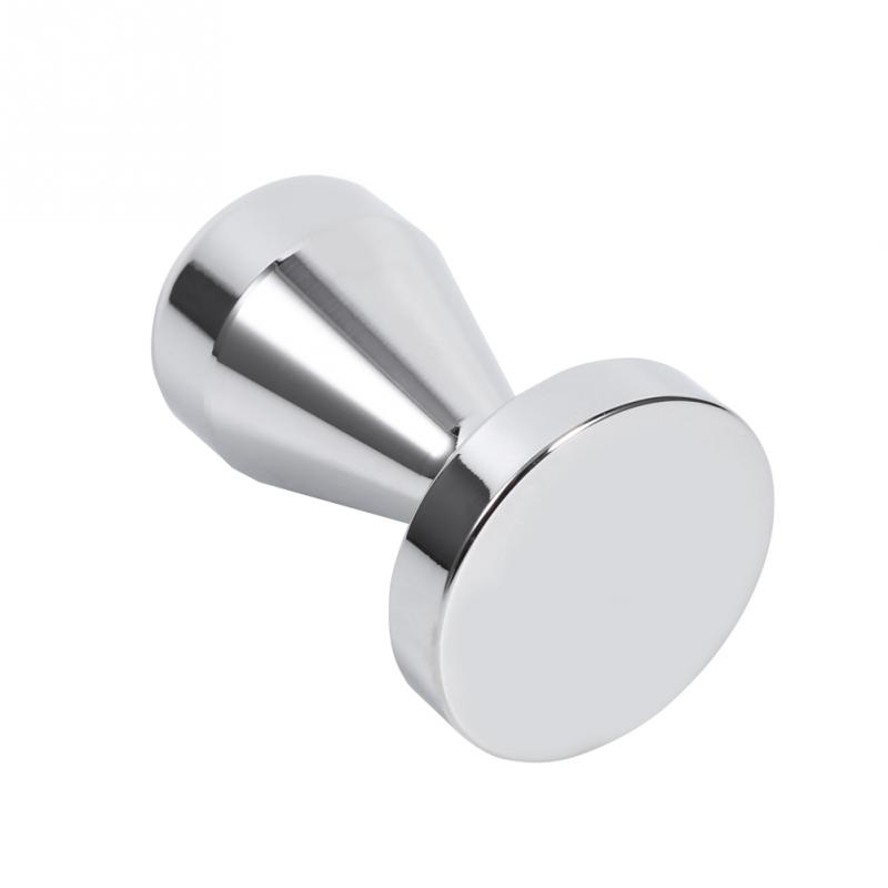 Stainless Steel Coffee Tamper Flat Base Espresso Beans Press Tool Househole calibrated tamper Coffee Accessories office