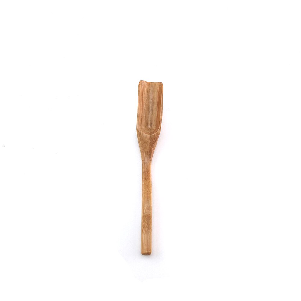 Teske drikker te fodring te kæledyr japansk stil te kunst bambus naturlig teske: 1